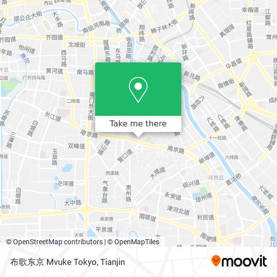 布歌东京 Mvuke Tokyo map