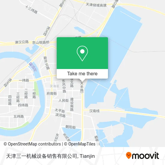 天津三一机械设备销售有限公司 map