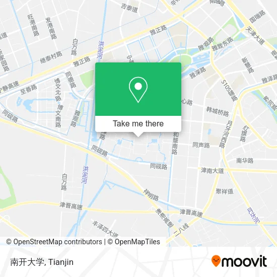 南开大学 map