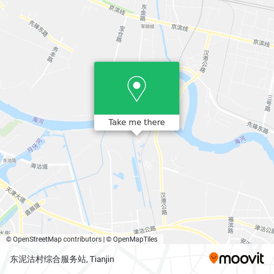 东泥沽村综合服务站 map