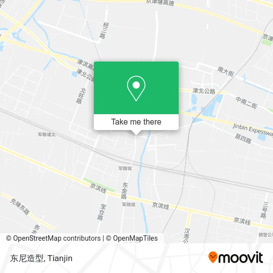 东尼造型 map