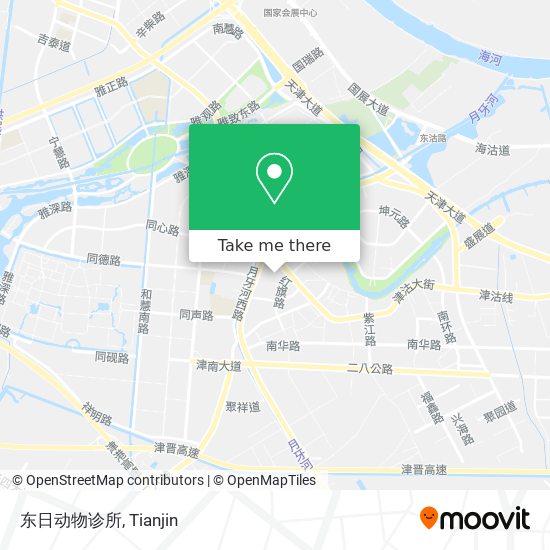 东日动物诊所 map