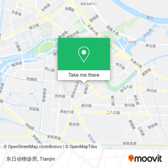 东日动物诊所 map