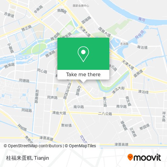 桂福来蛋糕 map
