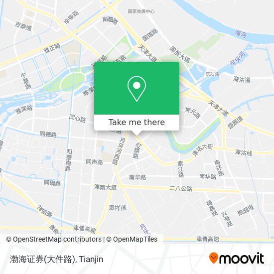 渤海证券(大件路) map