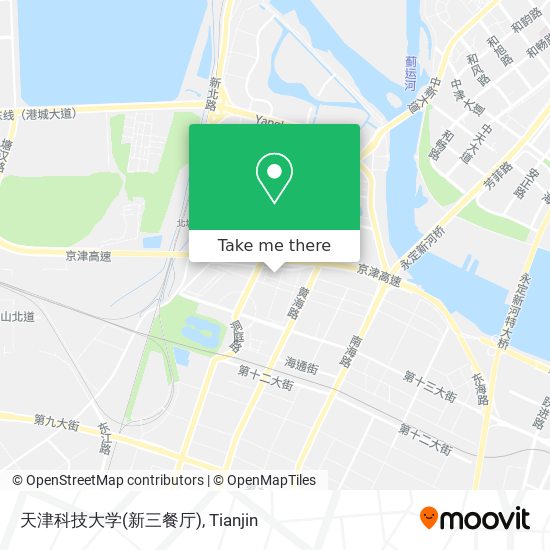 天津科技大学(新三餐厅) map