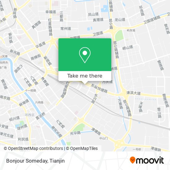 Bonjour Someday map