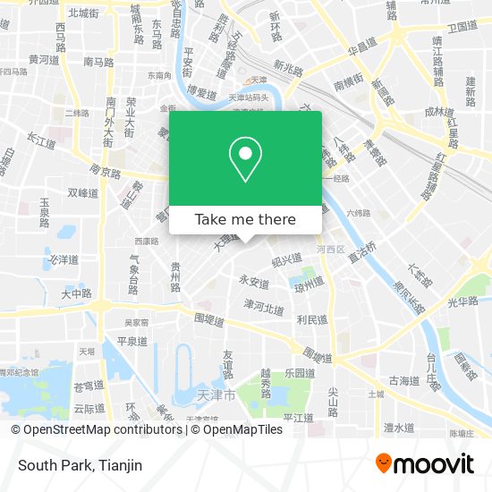 South Park map