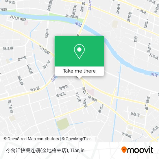 今食汇快餐连锁(金地格林店) map