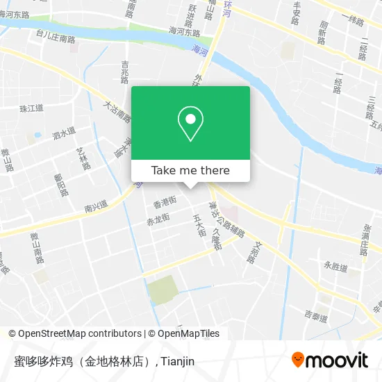 蜜哆哆炸鸡（金地格林店） map
