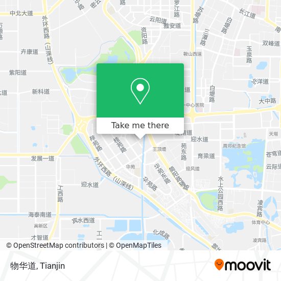 物华道 map