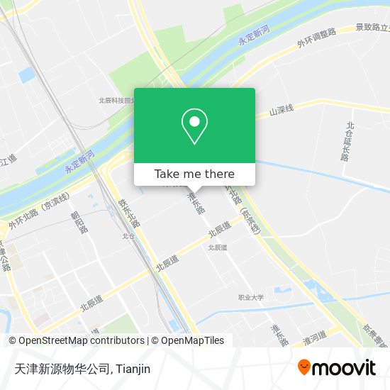 天津新源物华公司 map