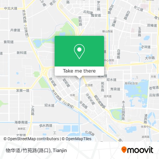 物华道/竹苑路(路口) map