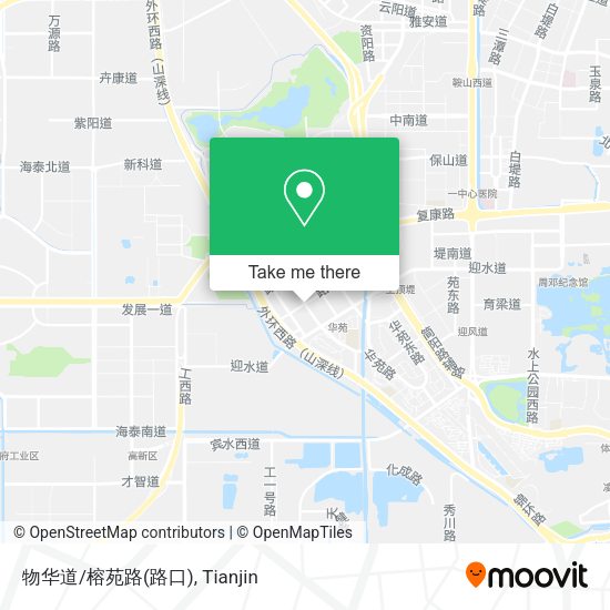 物华道/榕苑路(路口) map