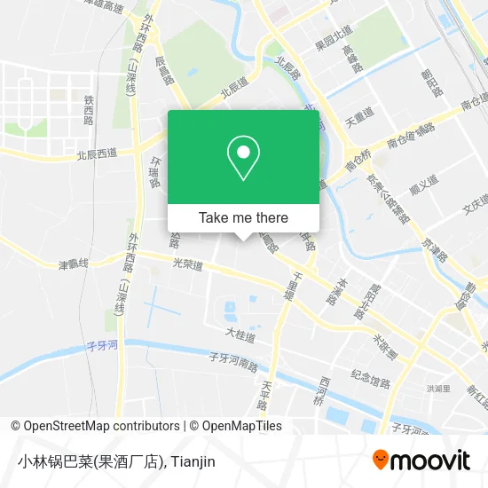小林锅巴菜(果酒厂店) map