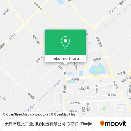 天津市建文工业用呢制造有限公司-东南门 map
