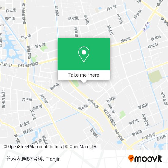普雅花园87号楼 map