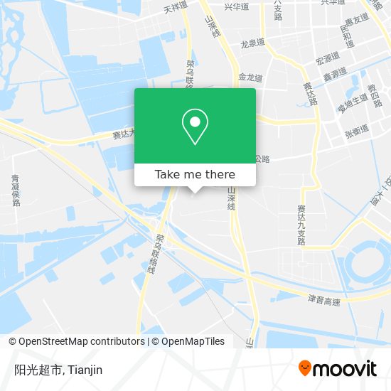 阳光超市 map