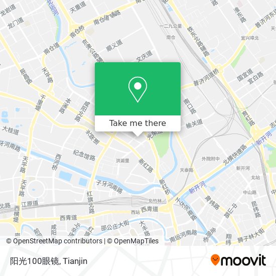 阳光100眼镜 map