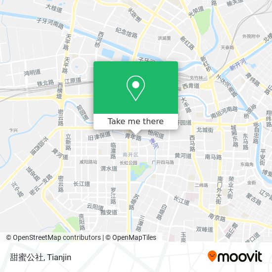 甜蜜公社 map
