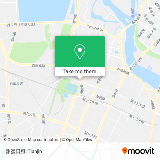 甜蜜日租 map