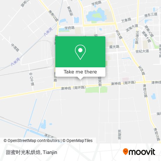 甜蜜时光私烘焙 map