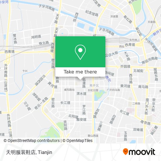 天明服装鞋店 map