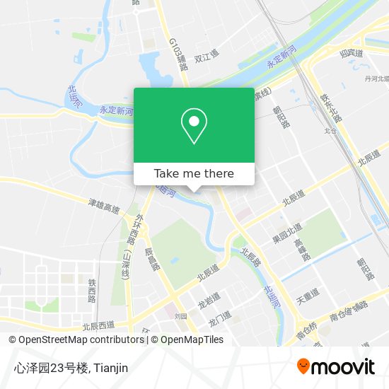 心泽园23号楼 map