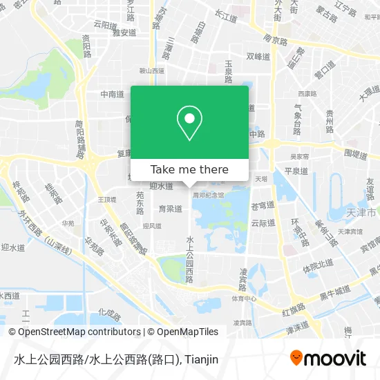 水上公园西路/水上公西路(路口) map