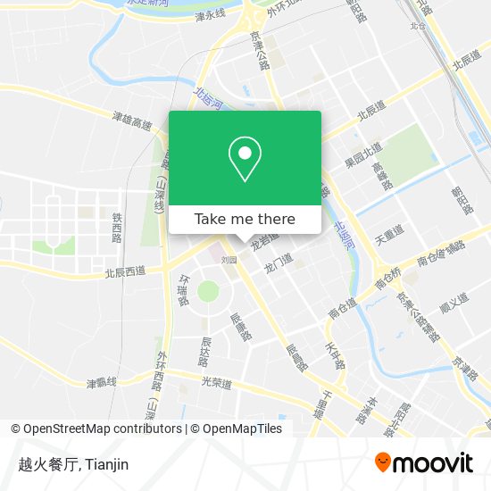 越火餐厅 map