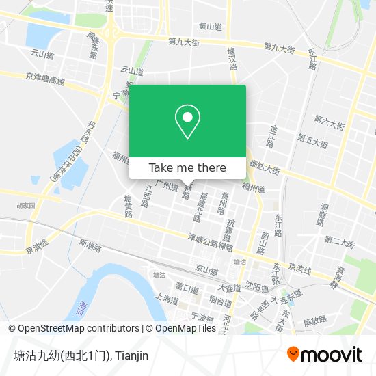塘沽九幼(西北1门) map