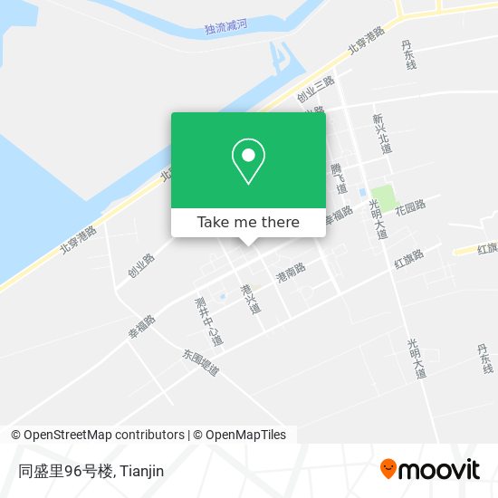 同盛里96号楼 map