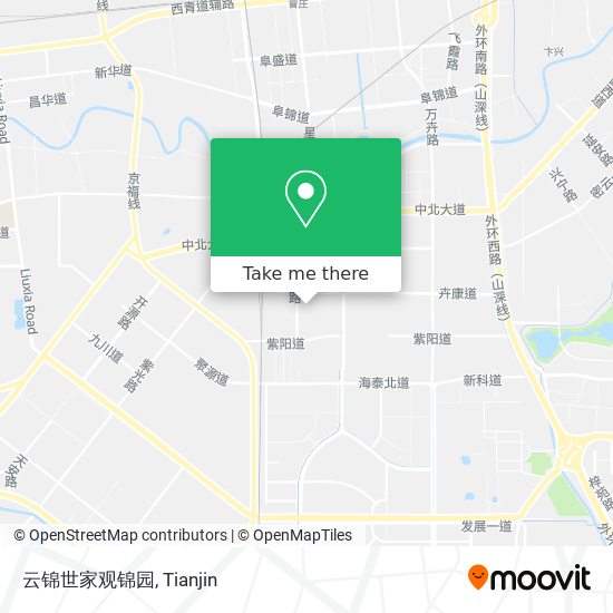 云锦世家观锦园 map