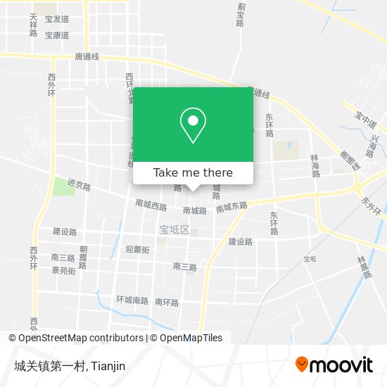 城关镇第一村 map