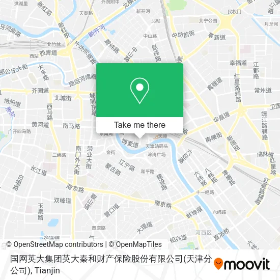 国网英大集团英大秦和财产保险股份有限公司(天津分公司) map