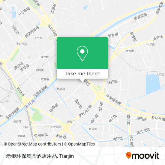 老秦环保餐具酒店用品 map