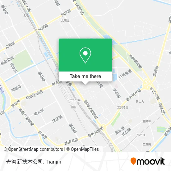 奇海新技术公司 map