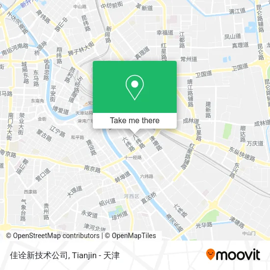 佳诠新技术公司 map