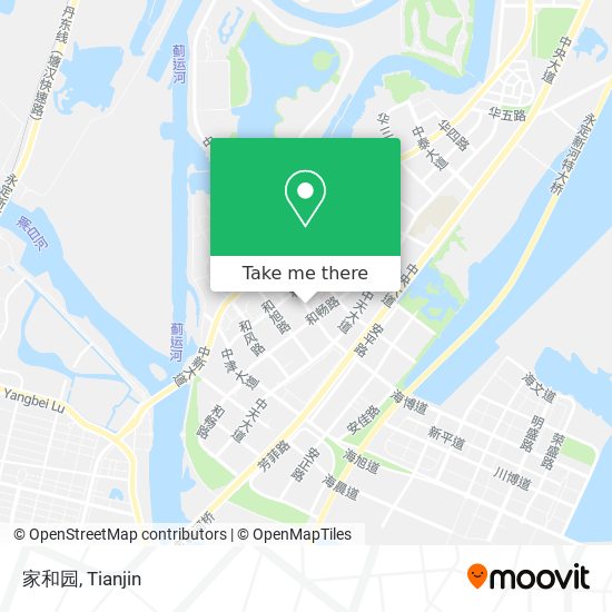 家和园 map