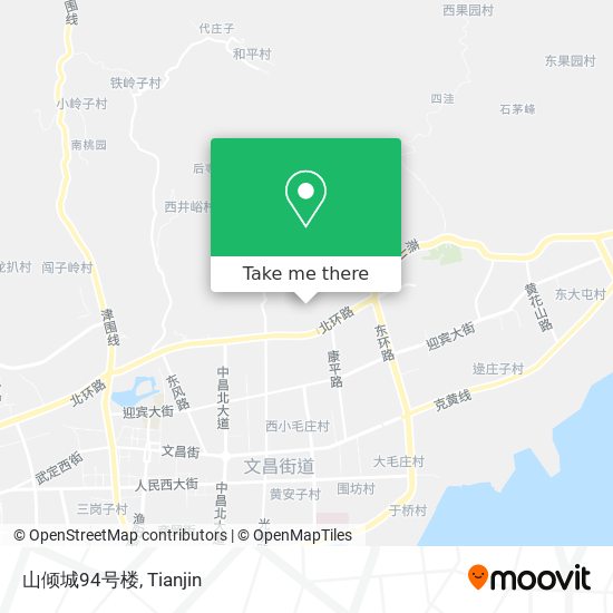 山倾城94号楼 map