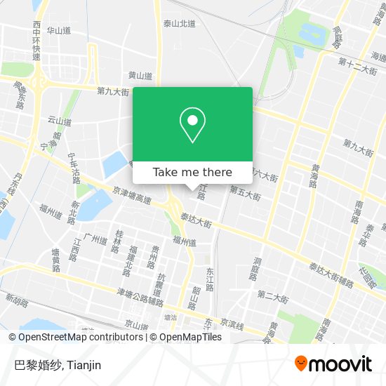 巴黎婚纱 map