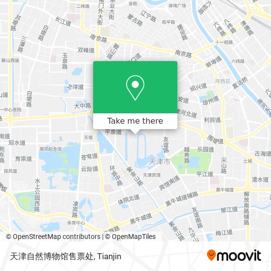天津自然博物馆售票处 map