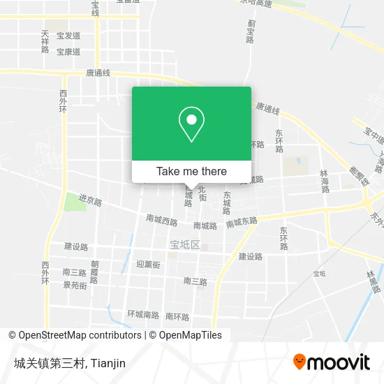 城关镇第三村 map