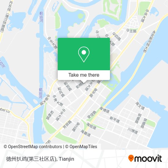德州扒鸡(第三社区店) map