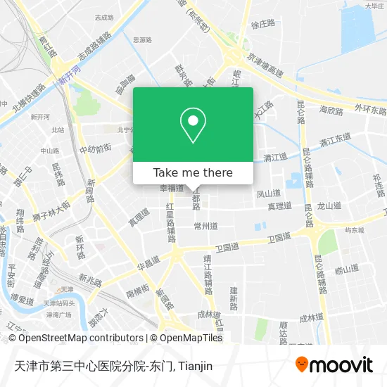 天津市第三中心医院分院-东门 map