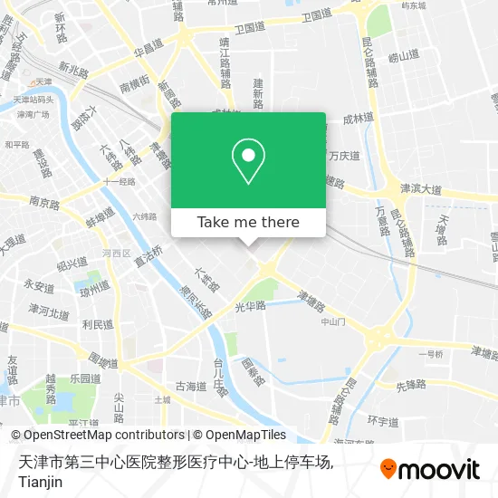 天津市第三中心医院整形医疗中心-地上停车场 map
