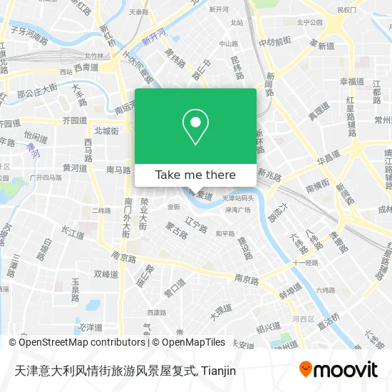 天津意大利风情街旅游风景屋复式 map