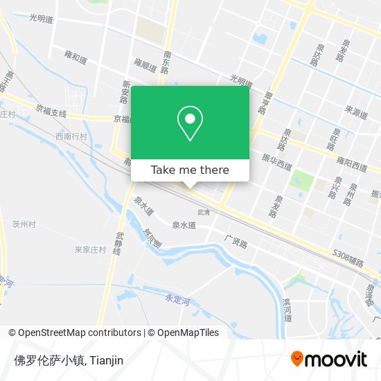 佛罗伦萨小镇 map