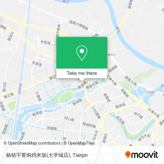 杨铭宇黄焖鸡米饭(大学城店) map
