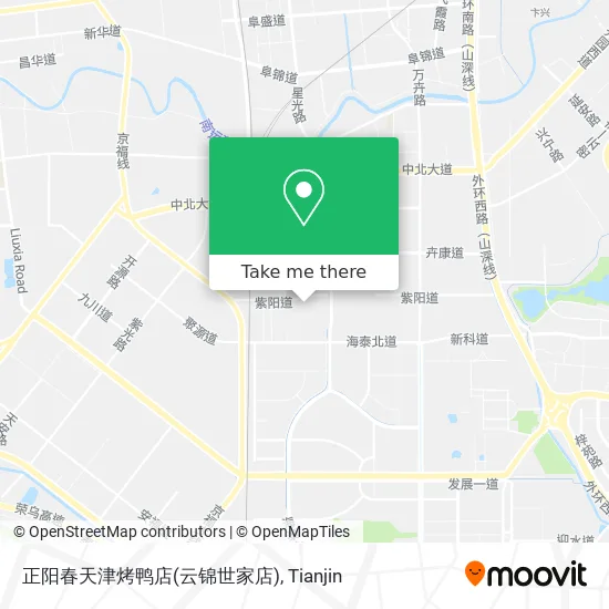 正阳春天津烤鸭店(云锦世家店) map